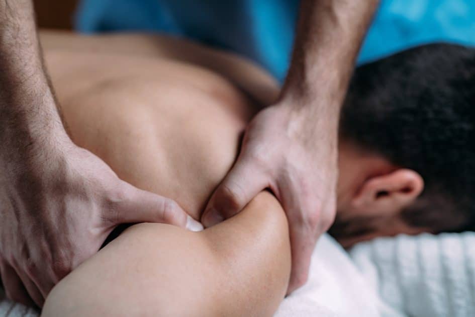 Deep tissue massage male massage