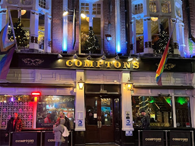 Comptons of Soho, Gay London Guide