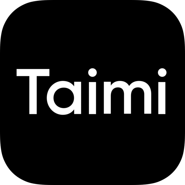 image of taimi dating app logo
