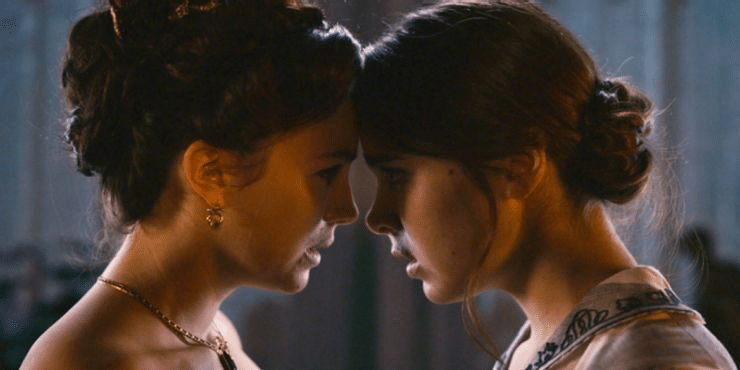 Spartacus Lesbian Scene