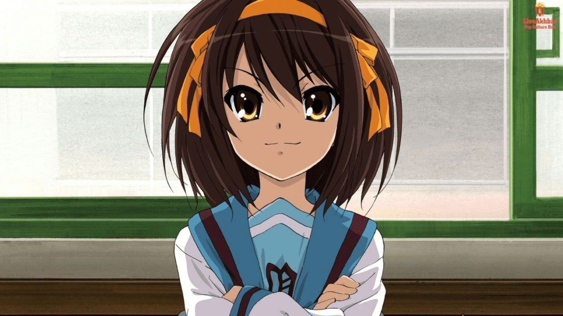 8. Haruhi Suzumiya