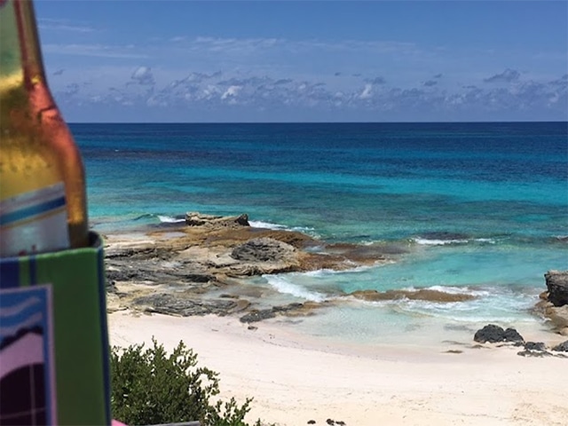 the view from Nipper’s Beach Bar and Grill