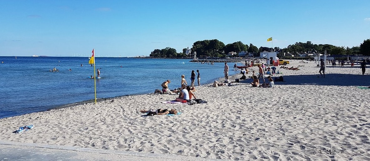 Bellevue Beach, Copenhagen, Denmark