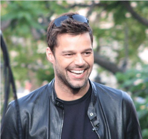 handsome and talented Ricky Martin