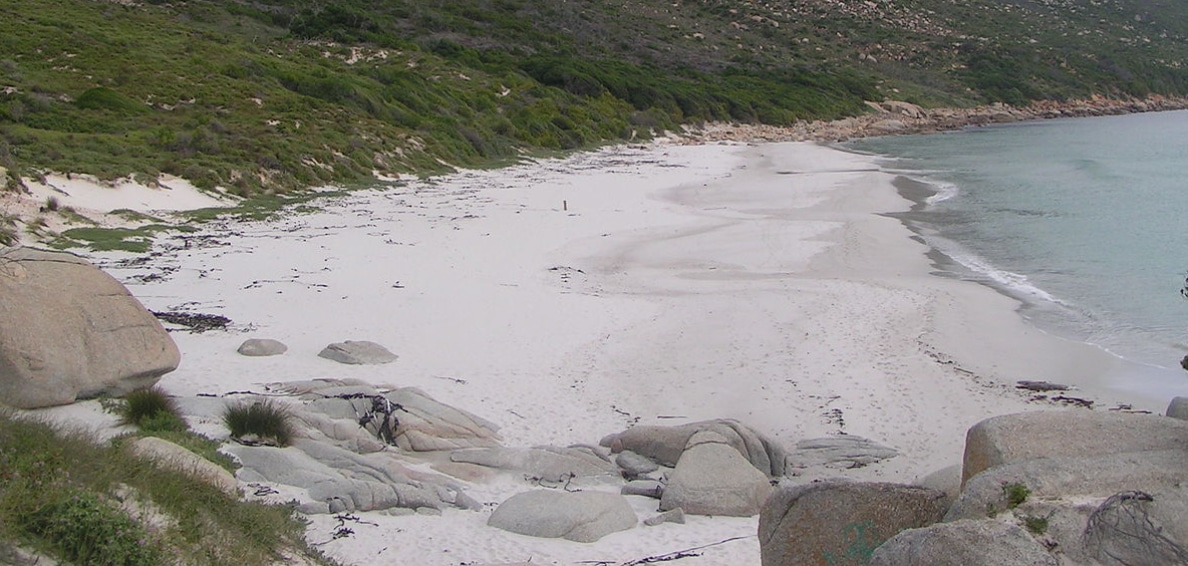 Sandy Bay Beach, Cape Town, South Africa