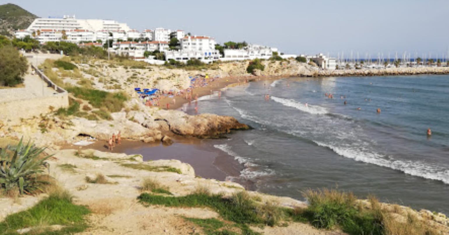 Balmins Beach, Sitges, Spain