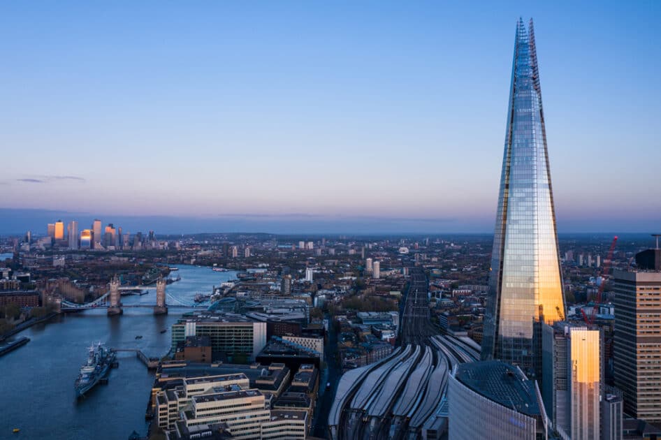 Gay View from the Shard, Gay London Guide