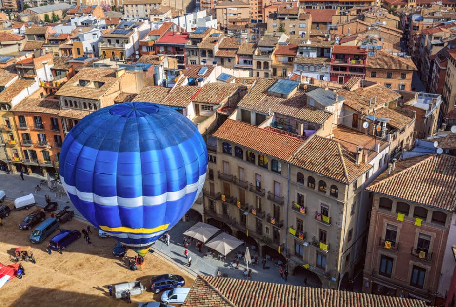 Hot Air Balloon Flights Around Barcelona Gay Spain Guide