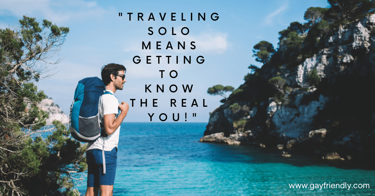 Travel Alone Quotes for Solo Travel, Traveling solo means getting to know the real you