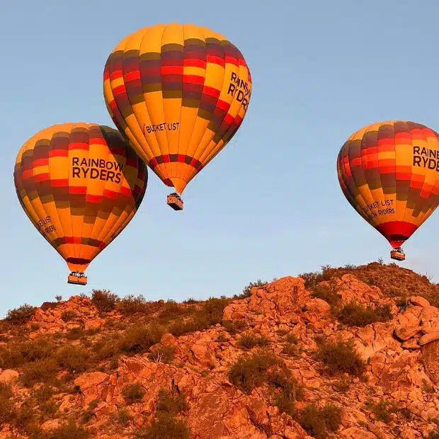 Phoenix Sunrise Hot Air Balloon Ride Gay Scottsdale guide