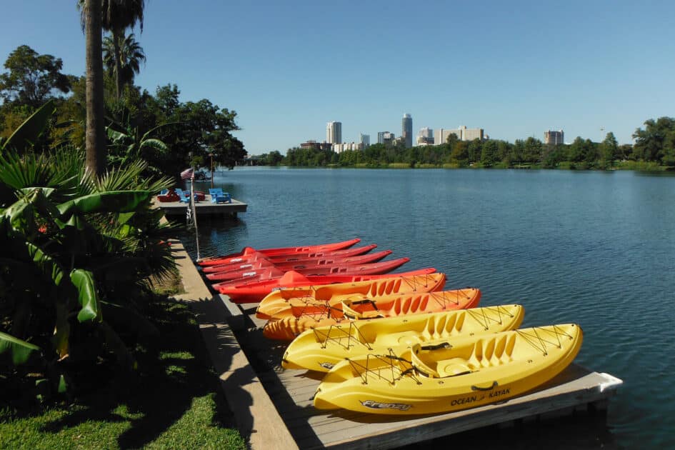 Weekend Tandem Kayak Rental at Lady Bird Lake Gay Texas Guide