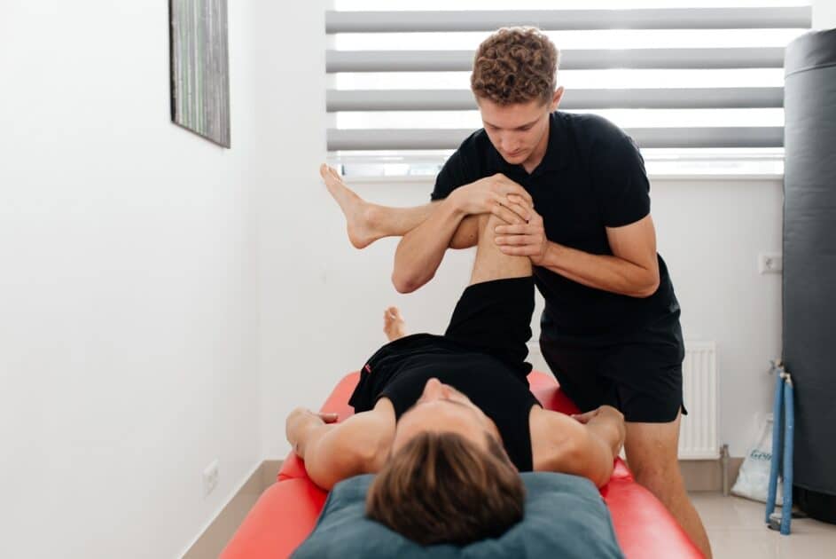 Woman having Neurology of Massage