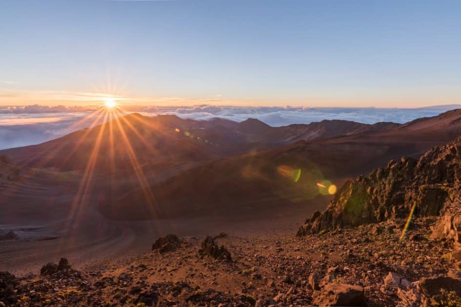 Gay Maui, Sunrise at Mt. Haleakala