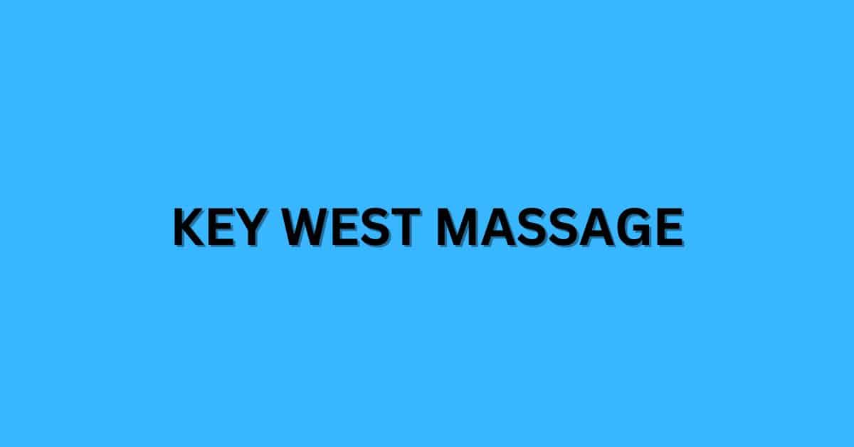 Key West Massage
