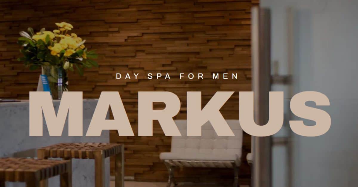 Markus Day Spa For Men