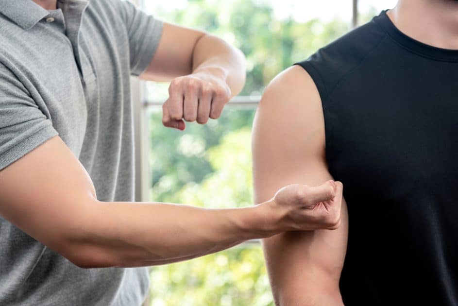 Pounding Style arm massage