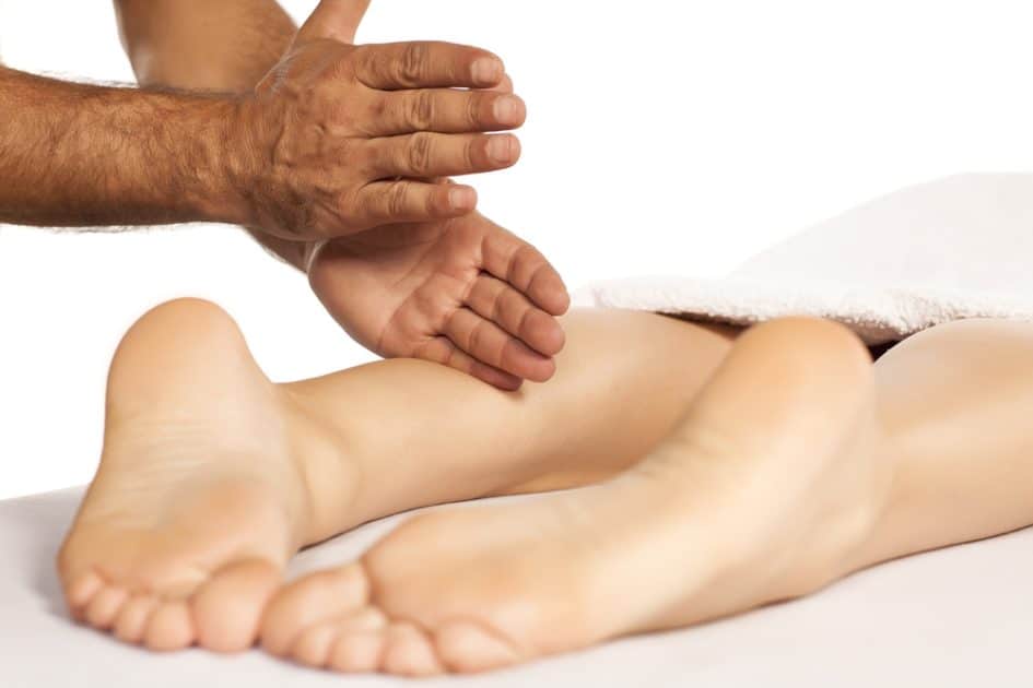 tapping methods, leg massage
