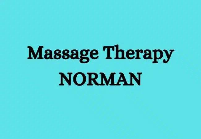 Massage Therapy NORMAN