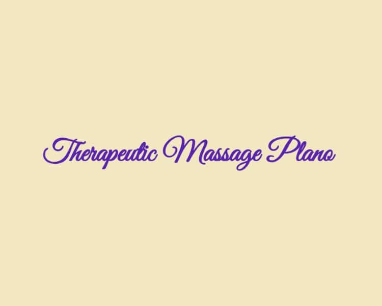Therapeutic Massage Plano