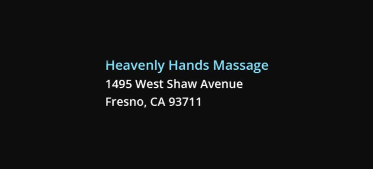 Heavenly Hands Massage
