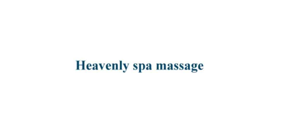 Heavenly Spa Massage
